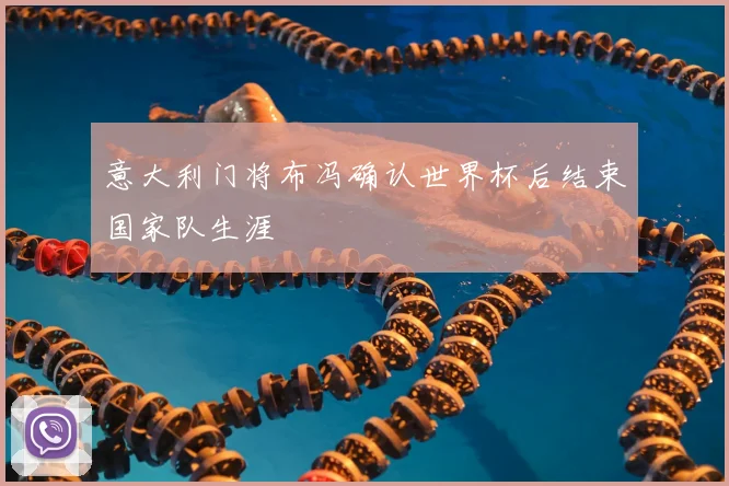 意大利门将布冯确认世界杯后结束国家队生涯
